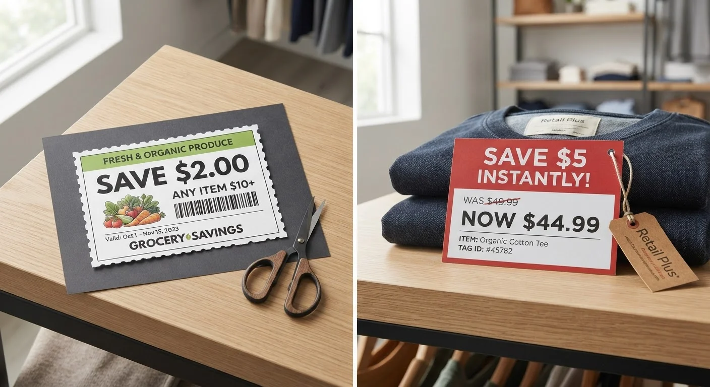 Coupons vs. Instant Rebates: Which Saves You More at the Register