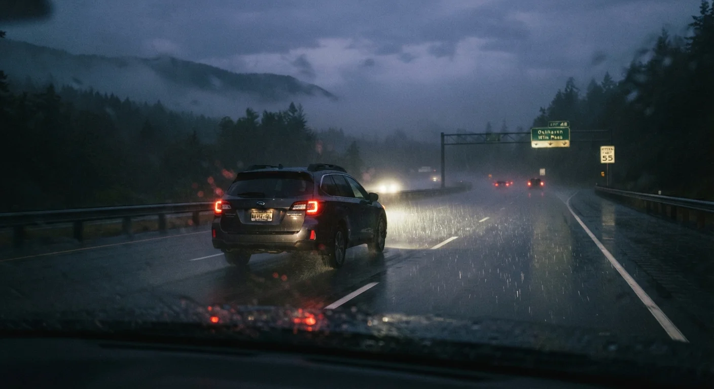 Driving in Rain, Fog, and Snow: Adjusting for Each Condition