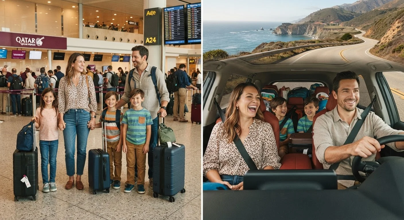 Flying vs. Driving for Family Vacations: A Side-by-Side Look at Cost and Practicality