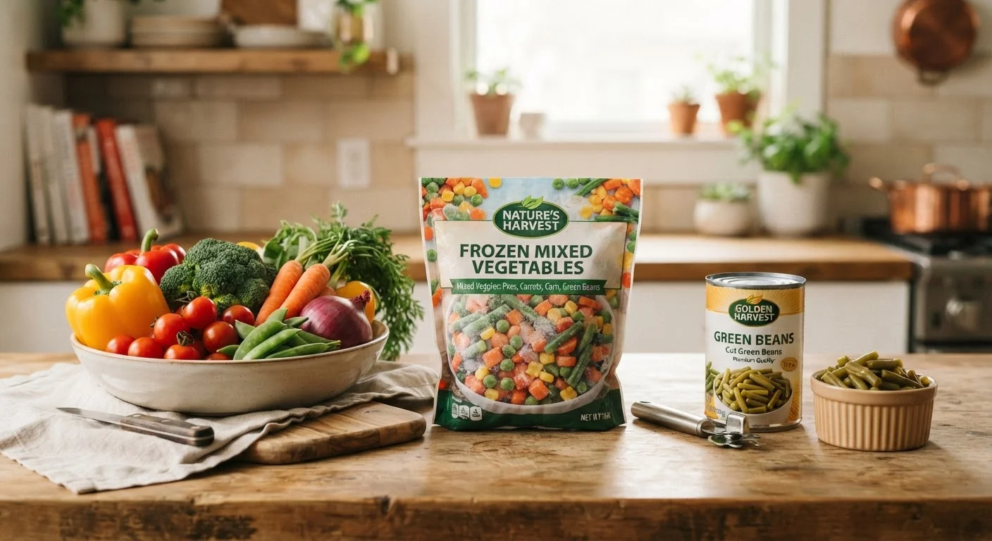 Frozen vs. Fresh vs. Canned: Which Vegetables Are Worth Buying?
