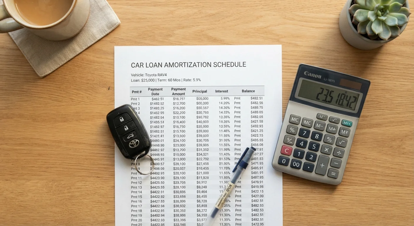 How Auto Loan Terms Affect What You Actually Pay Over Time