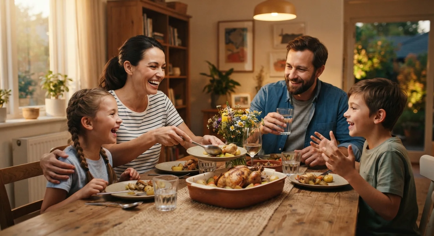 How Eating Together as a Family Shapes Children's Long-Term Food Habits