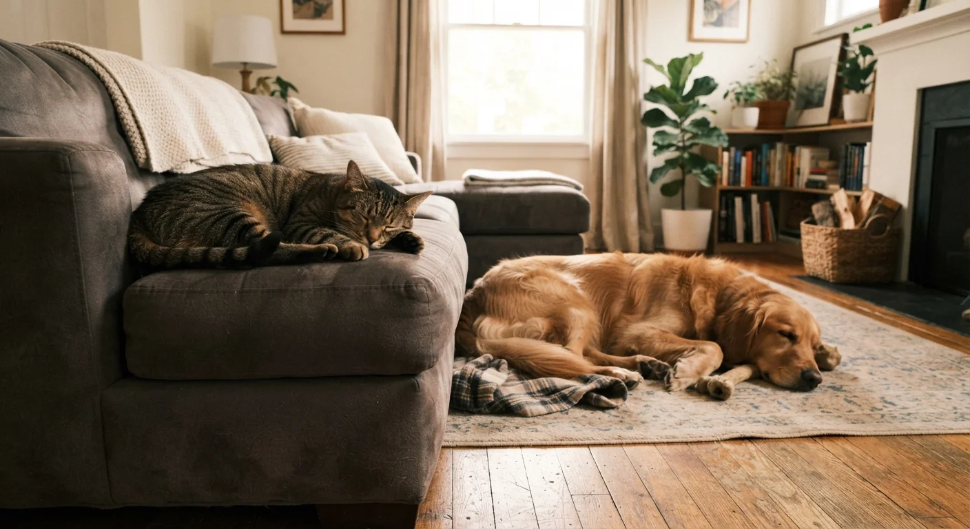How to Help a Cat and Dog Share a Home Peacefully