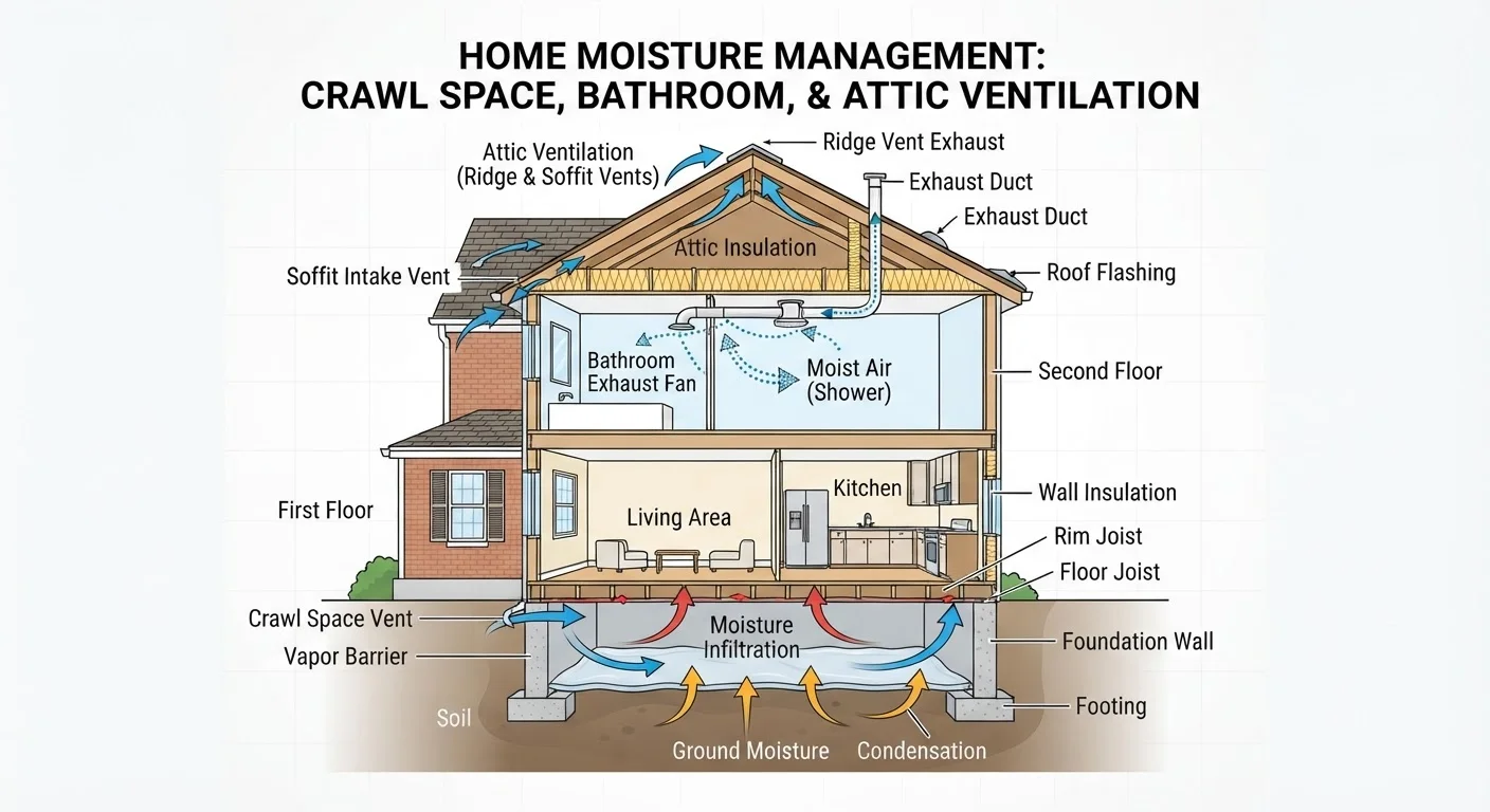 Keeping Moisture Out: How Proper Ventilation Protects Your Home