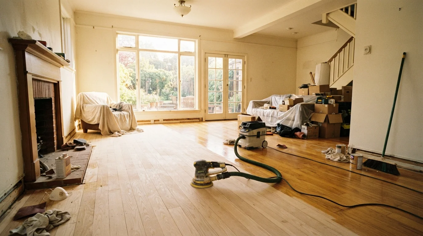 Refinishing Hardwood Floors: A Room-by-Room Approach