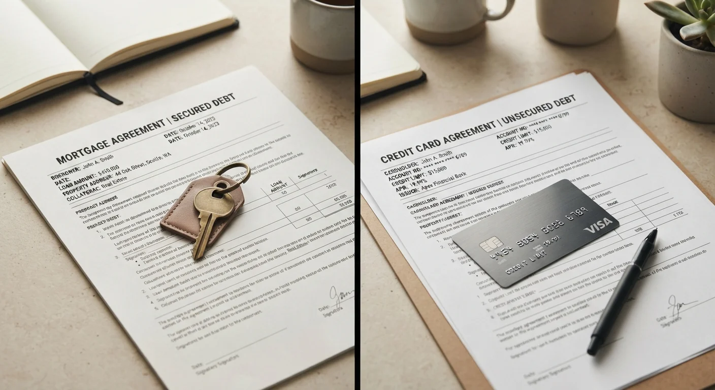 Secured vs. Unsecured Debt: Why the Distinction Shapes Your Options