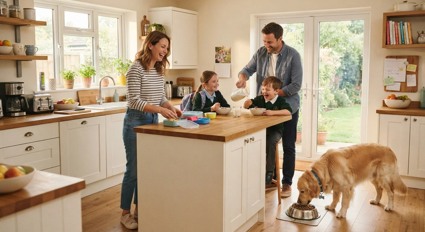 Setting Up a Dog Care Routine That Works for Busy Families