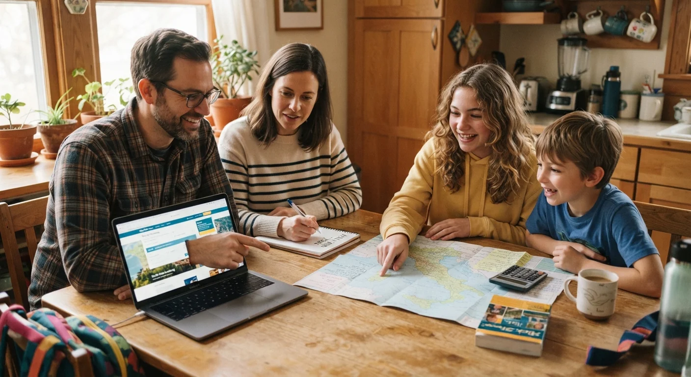 The Family Trip Budget: Where Money Actually Goes and How to Allocate It