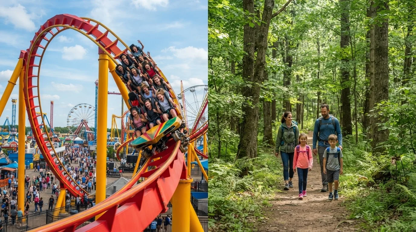Theme Park vs. State Park: Which Family Trip Actually Delivers More