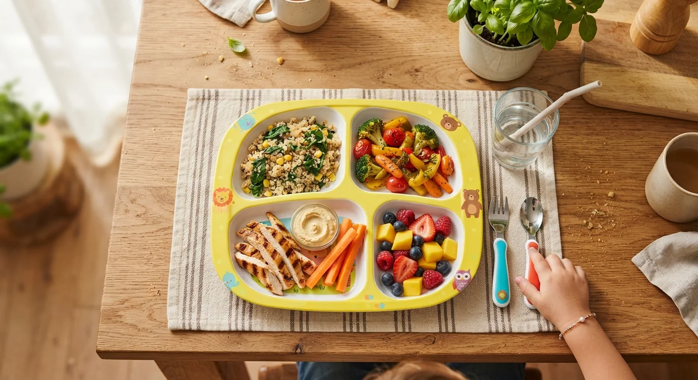What a Balanced Plate Actually Looks Like for Kids at Every Age