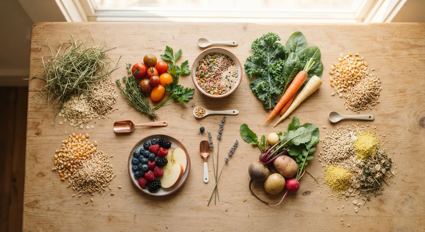 What Small Pets Eat: A Feeding Reference for Rabbits, Guinea Pigs, Hamsters, and Birds