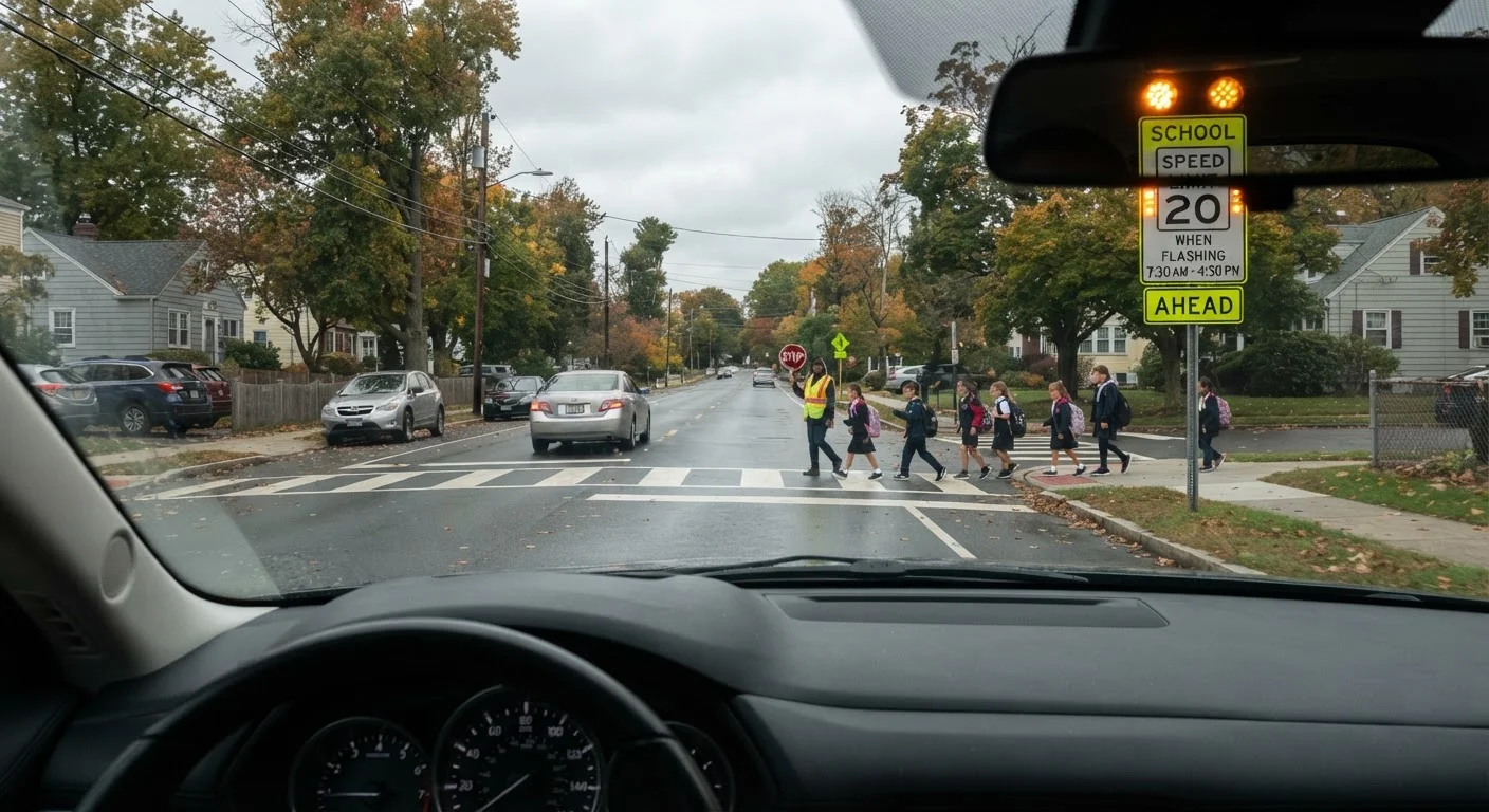 Why Drivers Underestimate Speed in School and Work Zones